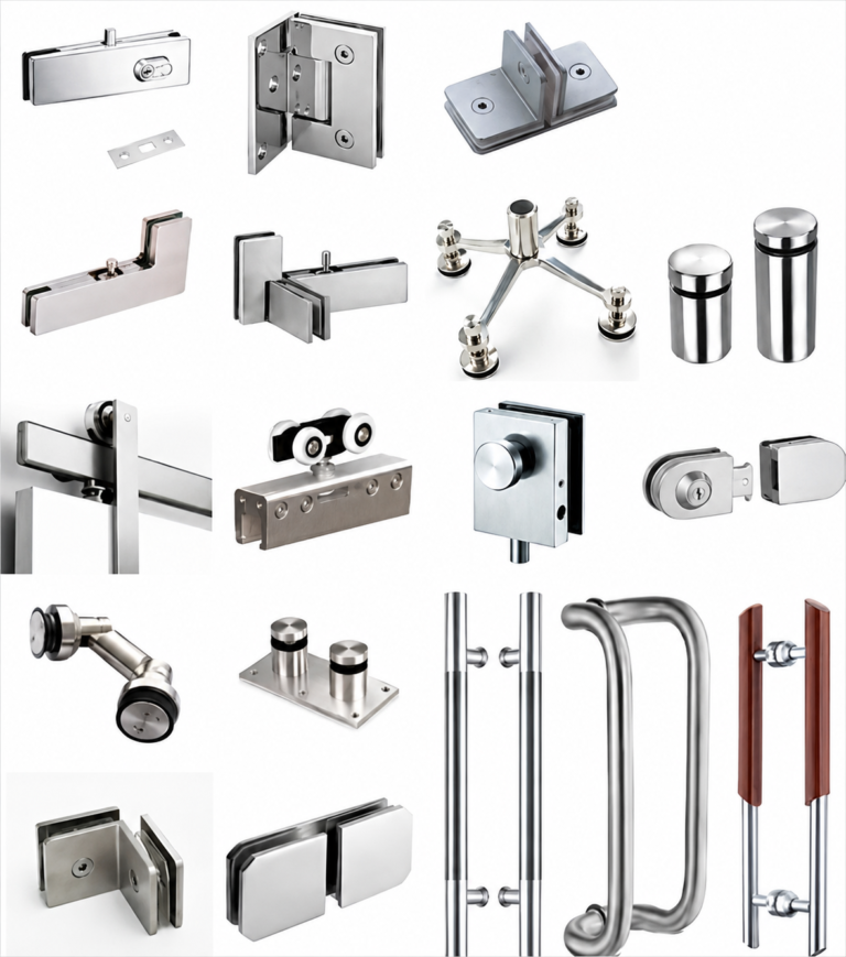 Read more about the article GLASS HARDWARES & FITTINGS